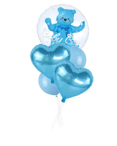 Baby Boy Ballonnen Set – Blauw Feestdecoratie Pakket