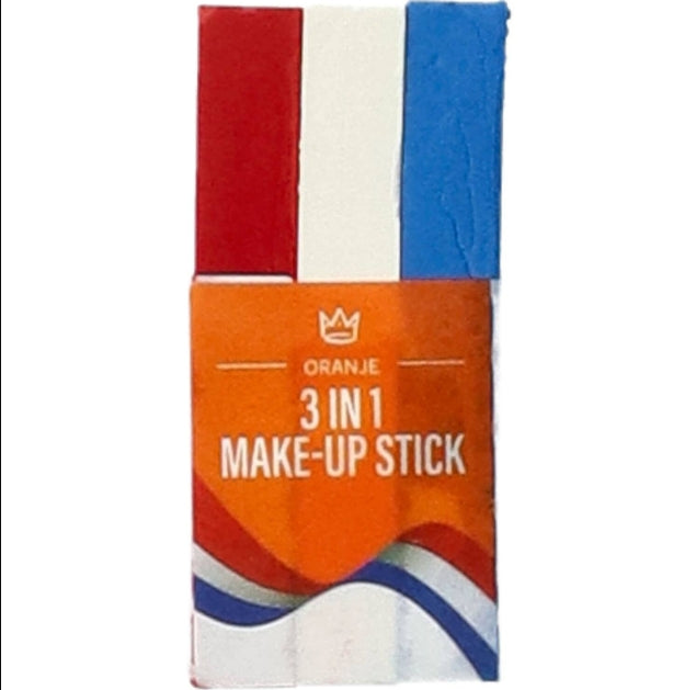 Schmink Stick Rood-Wit-Blauw