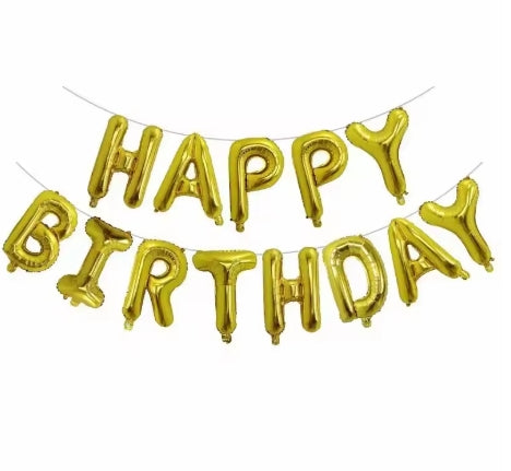 Happy Birthday Ballonnen Set – Goudfolie – 16 Inch