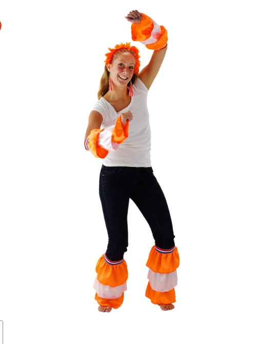 Armbeen ruffle set rwb